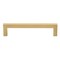 Gliderite Hardware 5-1/16 in. Center to Center Solid Square Bar Pull Champagne Gold 21683-128-CHPG-1 - alternate 1